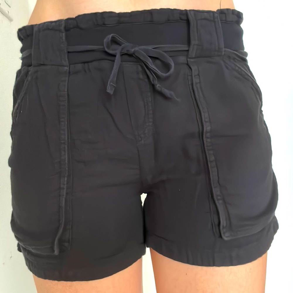 Splendid Black Drawstring Shorts medium. Super soft. 100% cotton